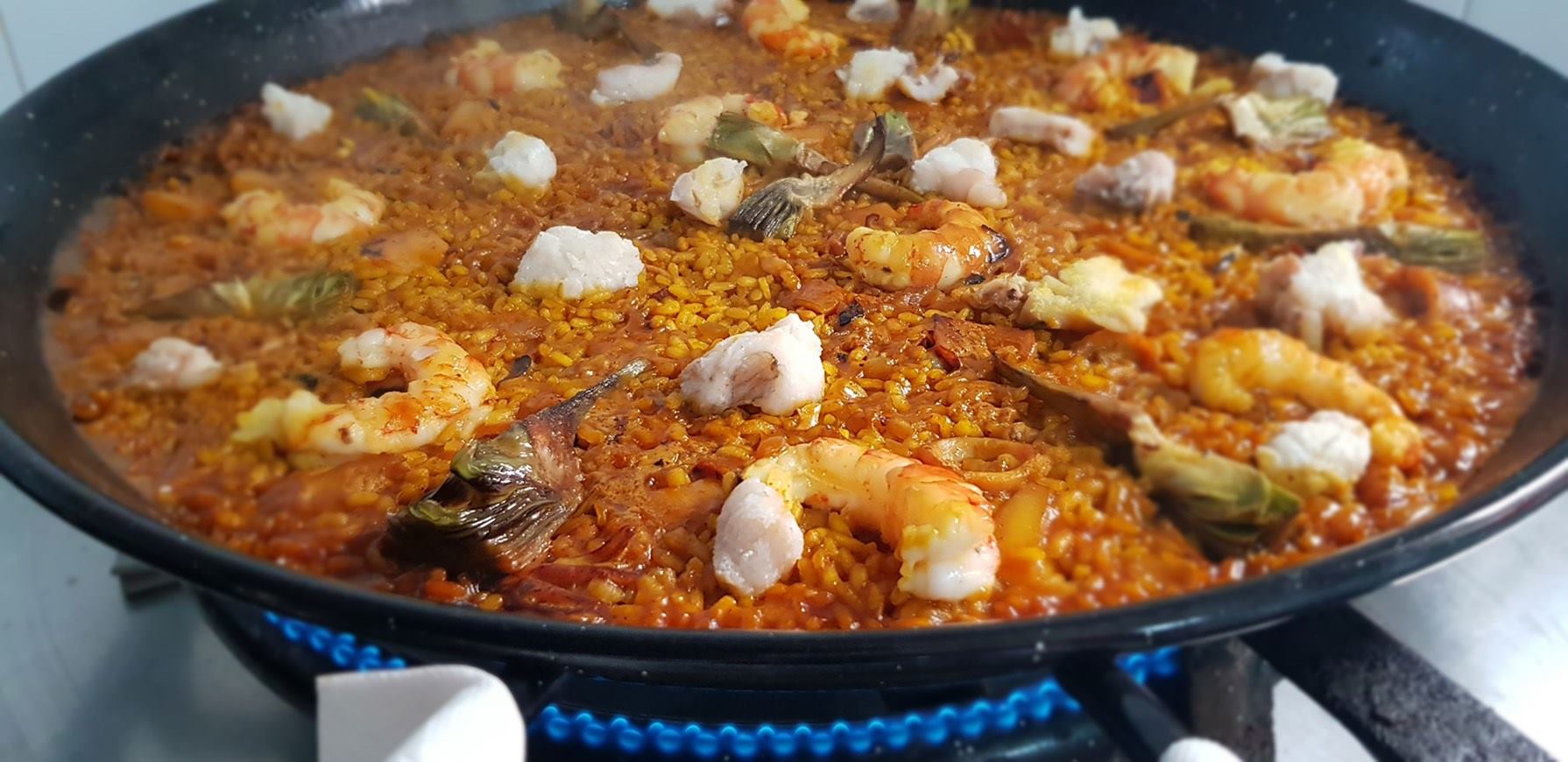 Paella-arroz-carne